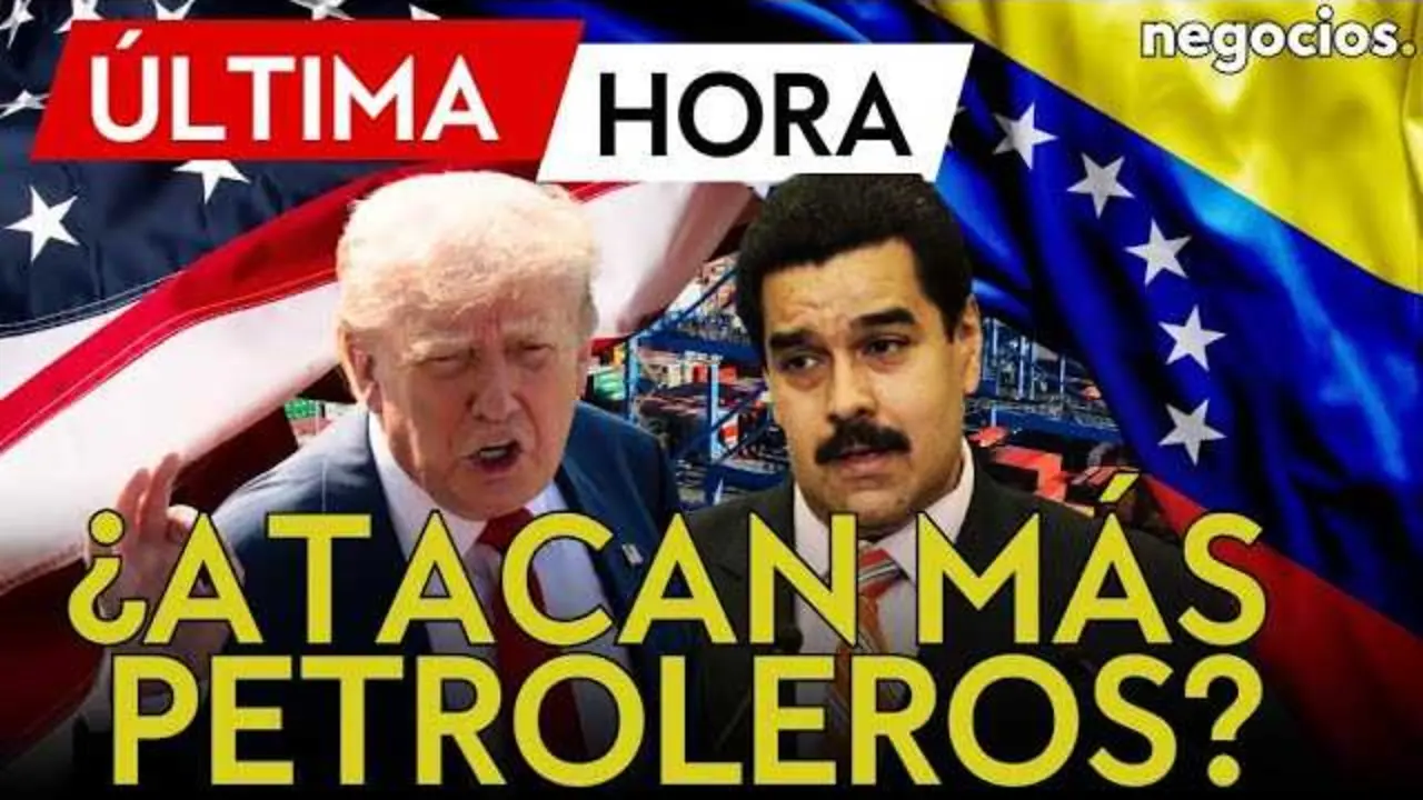 Fotograf&iacute;a de un petrolero frente a las costas venezolanas, s&iacute;mbolo de la tensi&oacute;n entre EEUU y Venezuela.<br>                        <br>                        <br>                        <br>                      