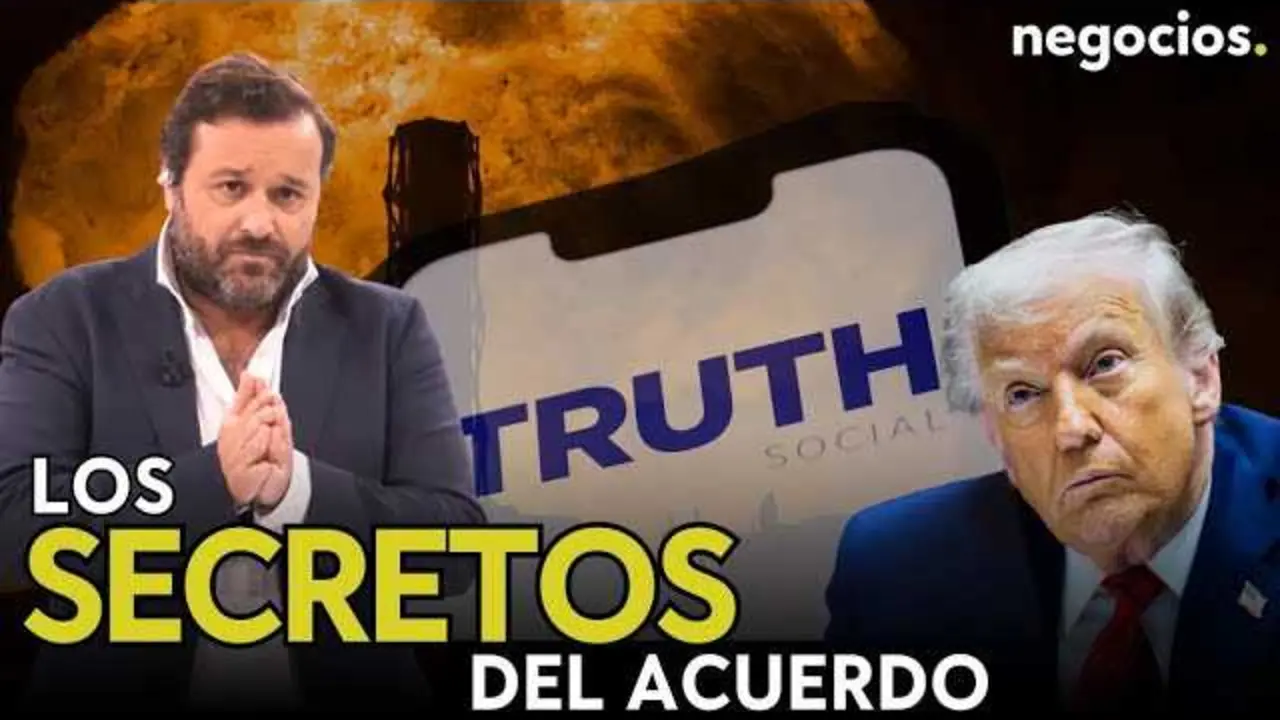 Imagen promocional de la fusi&oacute;n entre Trump Media and Technology Group y TAE Technologies, destacando la transformaci&oacute;n hacia la fusi&oacute;n nuclear.<br>                        <br>                        <br>                        <br>                      