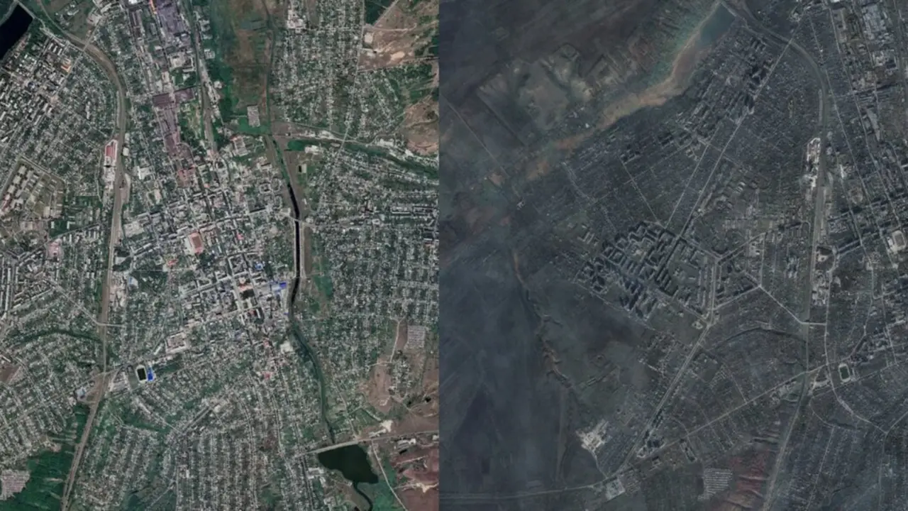 GoogleEarthfinds 
48&deg;35&prime;41&Prime;N 38&deg;0&prime;3&Prime;E