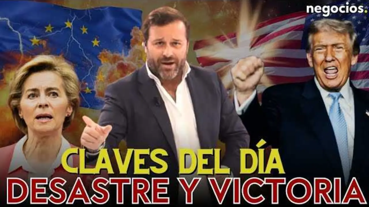 Captura del v&iacute;deo con gr&aacute;ficos ilustrativos sobre el acuerdo europeo, la fusi&oacute;n nuclear y la tecnolog&iacute;a de chips IA en China.<br>                        <br>                        <br>                        <br>                      