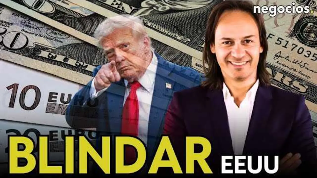 Gabriel Montalto en estudio analizando los mercados financieros con gr&aacute;ficos del d&oacute;lar y s&iacute;mbolos geopol&iacute;ticos de fondo.<br>                        <br>                        <br>                        <br>                      