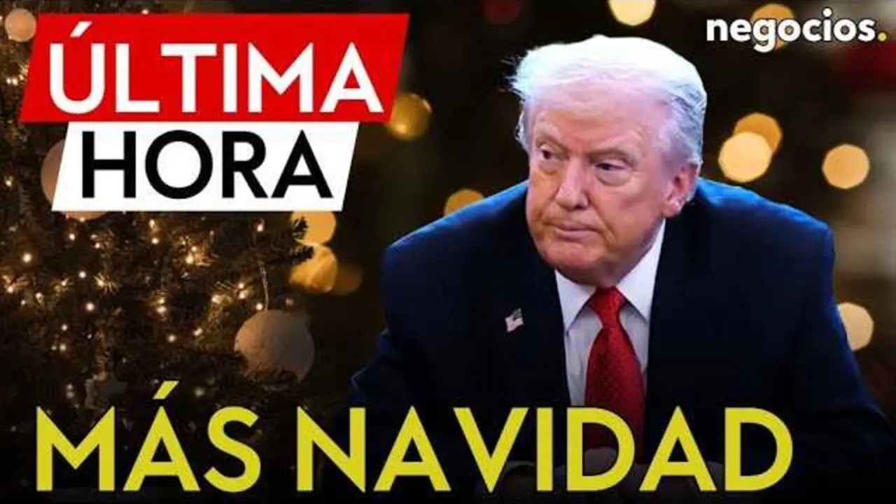 Trump en conferencia de prensa, expresi&oacute;n seria mientras anuncia una nueva medida ejecutiva sobre d&iacute;as festivos.<br>                        <br>                        <br>                        <br>                      