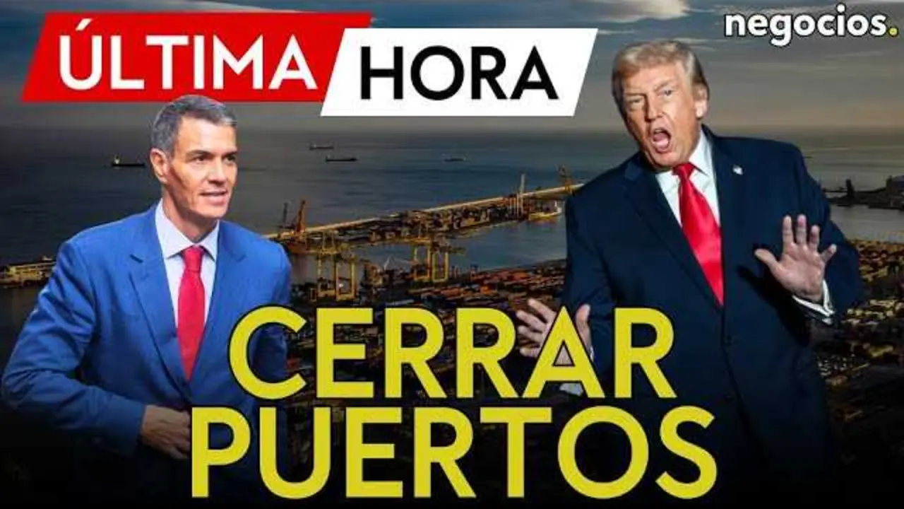 Puerto mar&iacute;timo con carga y embarcaciones comerciales, ilustrando la tensi&oacute;n entre EEUU y Espa&ntilde;a.<br>                        <br>                        <br>                        <br>                      