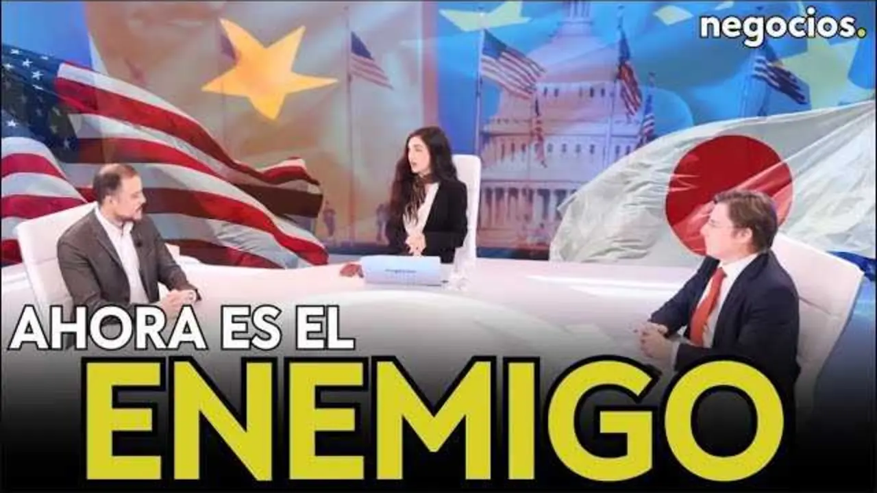 Gr&aacute;fico ilustrativo que representa el impacto global del cambio en la pol&iacute;tica monetaria del Banco de Jap&oacute;n, con s&iacute;mbolos de monedas y mercados financieros<br>                        <br>                        <br>                        <br>                      