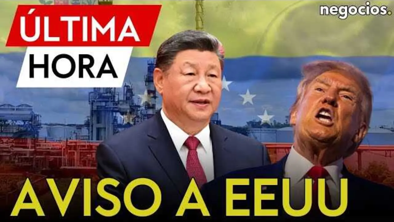Petrolero en el mar frente a la costa venezolana, imagen representativa del conflicto geopol&iacute;tico entre China y Estados Unidos.<br>                        <br>                        <br>                        <br>                      