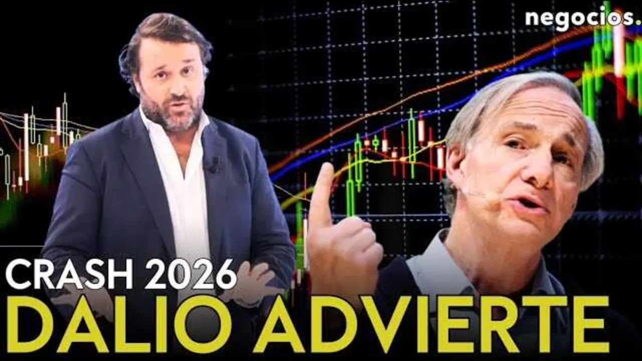 Ray Dalio durante una entrevista donde analiza la actual burbuja financiera y los riesgos asociados al mercado de inteligencia artificial.<br>                        <br>                        <br>                        <br>                      