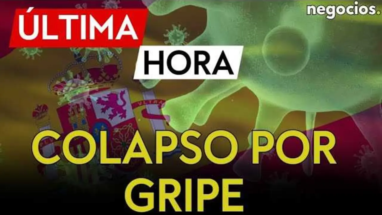 Hospital con urgencias saturadas debido a la alta incidencia de gripe y virus respiratorios en Espa&ntilde;a durante diciembre 2025<br>                        <br>                        <br>                        <br>                      