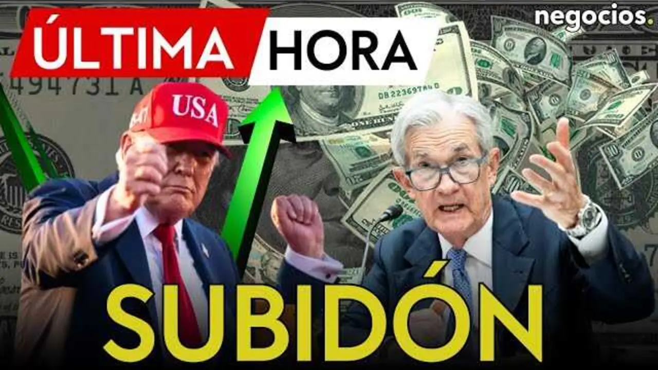 Gr&aacute;fico ilustrativo del crecimiento del Producto Interior Bruto de Estados Unidos al 4.3%, con s&iacute;mbolos financieros y el d&oacute;lar al alza<br>                        <br>                        <br>                        <br>                      