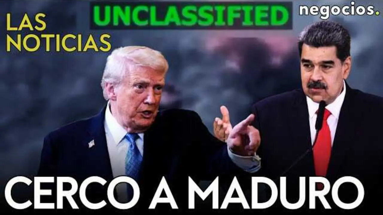 Captura de pantalla del v&iacute;deo con imagen de fondo que muestra el mapa geopol&iacute;tico y representantes de Estados Unidos, Ucrania y Rusia.<br>                        <br>                        <br>                        <br>                      