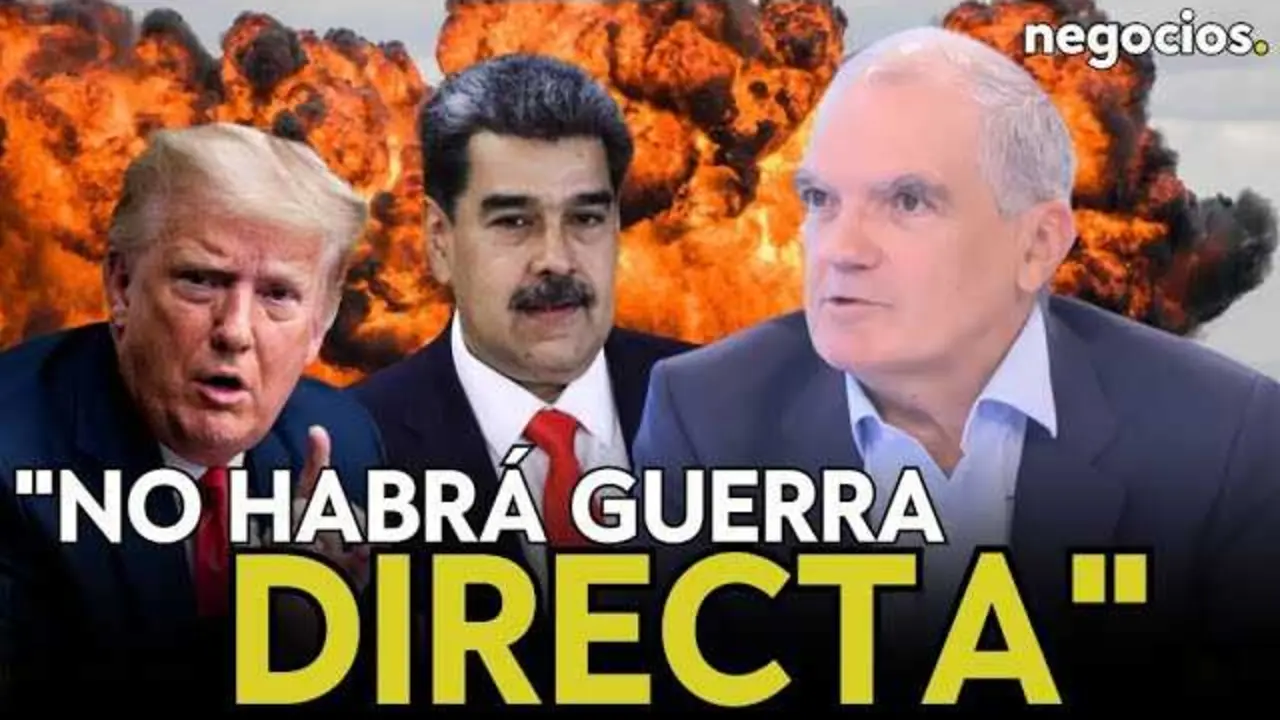 Adri&aacute;n Zelaia durante su intervenci&oacute;n en Negocios TV, analizando la geopol&iacute;tica actual y la estrategia de Estados Unidos en Venezuela.<br>                        <br>                        <br>                        <br>                      