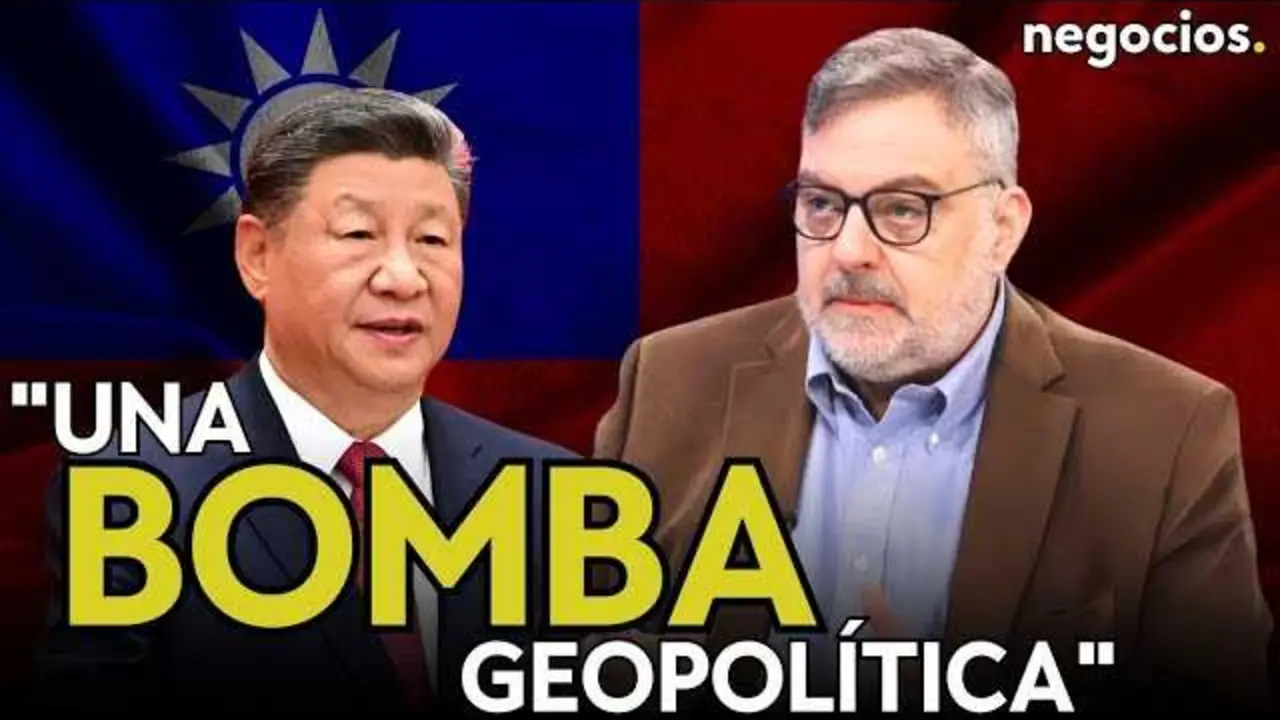 Gustavo de Ar&iacute;stegui durante su intervenci&oacute;n en Negocios TV, resaltando la cr&iacute;tica situaci&oacute;n geopol&iacute;tica y de seguridad relacionada con Venezuela y Taiw&aacute;n.<br>                        <br>                        <br>                        <br>                      