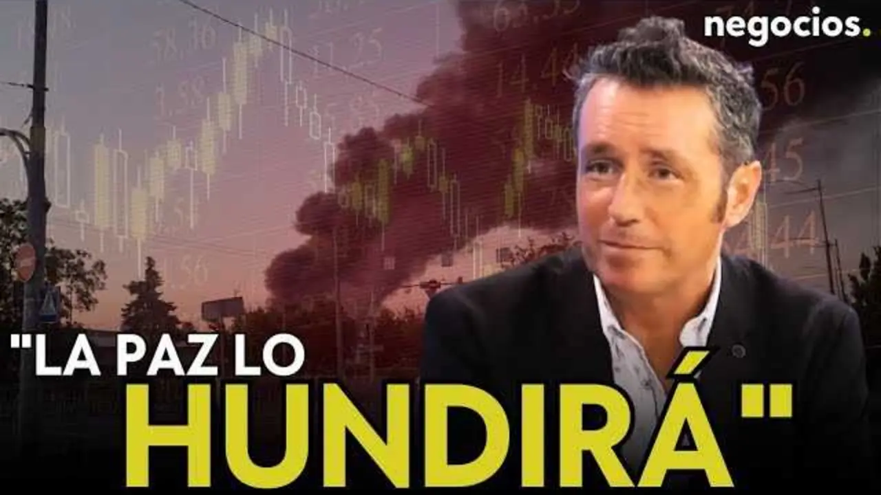 Imagen del v&iacute;deo de Alberto Iturralde explicando la din&aacute;mica de la guerra y su impacto en la bolsa, extra&iacute;da de Negocios TV.<br>                        <br>                        <br>                        <br>                      