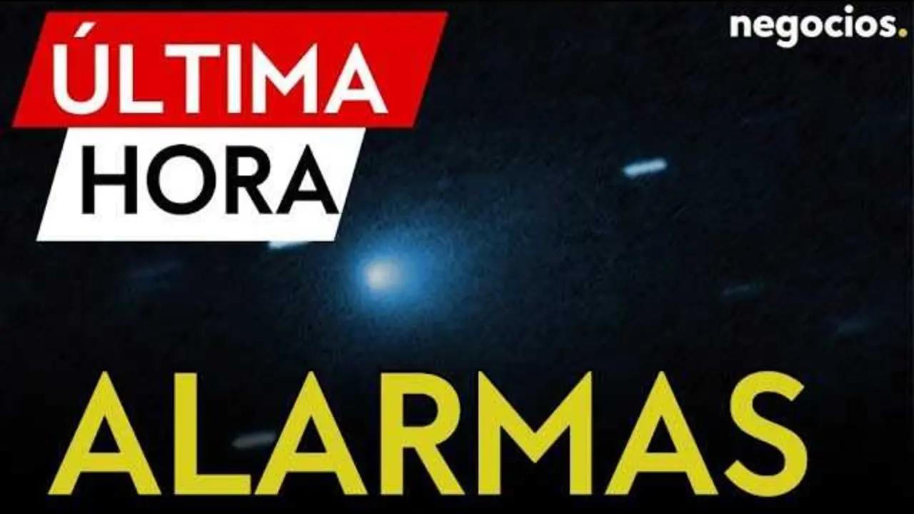 Imagen capturada del cometa 3I/ATLAS mostrando su n&uacute;cleo y la estructura observable desde el observatorio astron&oacute;mico<br>                        <br>                        <br>                        <br>                      