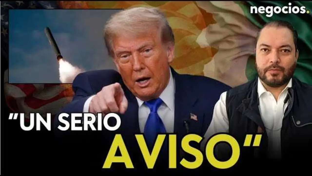 Cartel miniatura del v&iacute;deo de Negocios TV que muestra el lanzamiento de misiles Tomahawk en un mapa de Nigeria en contexto geopol&iacute;tico.<br>                        <br>                        <br>                        <br>                      