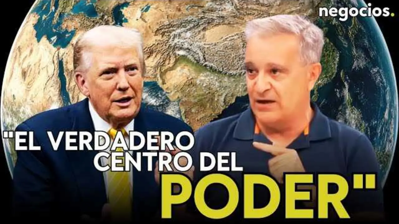 Juan Antonio Aguilar durante su intervenci&oacute;n en Negocios TV, donde analiza la geopol&iacute;tica en Nigeria y el ascenso de Eurasia.<br>                        <br>                        <br>                        <br>                      