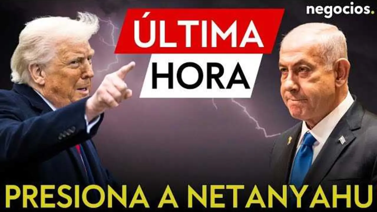 Benjam&iacute;n Netanyahu y Donald Trump durante su reuni&oacute;n en Mar-a-Lago en 2025<br>                        <br>                        <br>                        <br>                      