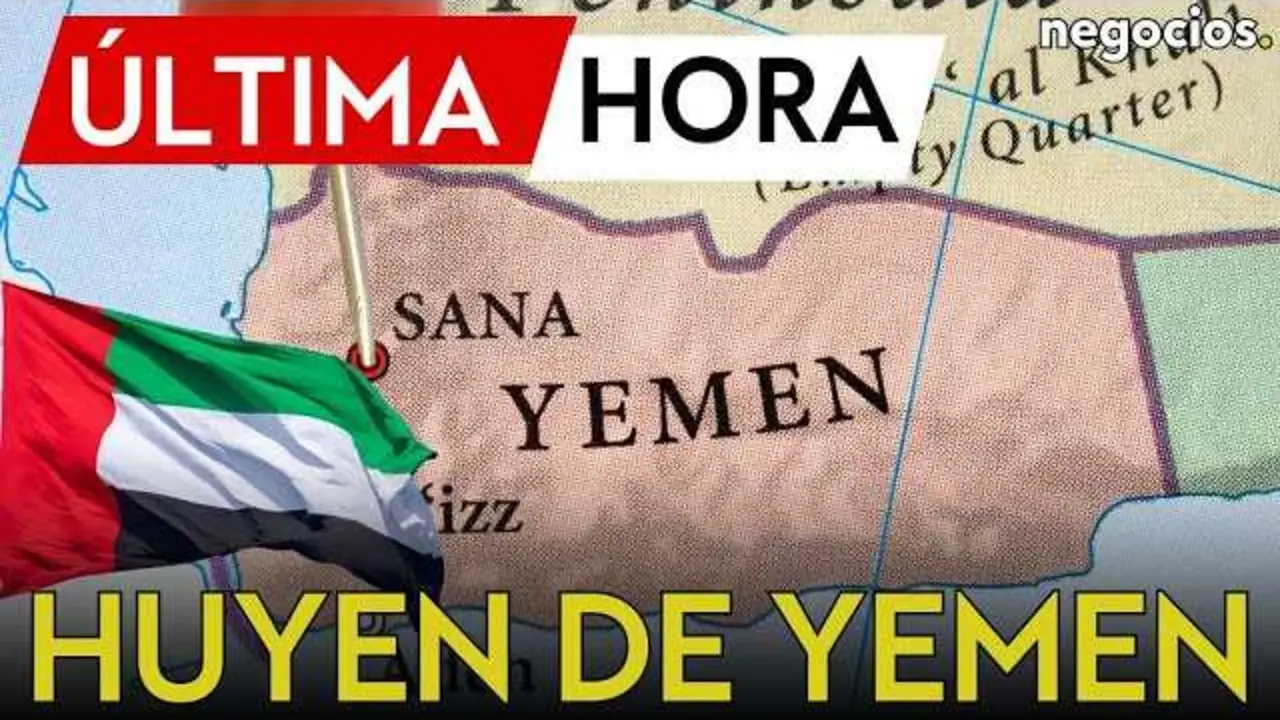 Fotograf&iacute;a del desierto emirat&iacute; con ilustraci&oacute;n de soldados yemen&iacute;es en escena de conflicto<br>                        <br>                        <br>                        <br>                      