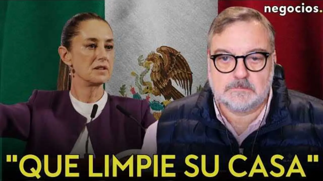 Retrato del diplom&aacute;tico espa&ntilde;ol Gustavo de Ar&iacute;stegui durante su an&aacute;lisis geopol&iacute;tico para Negocios TV<br>                        <br>                        <br>                        <br>                      