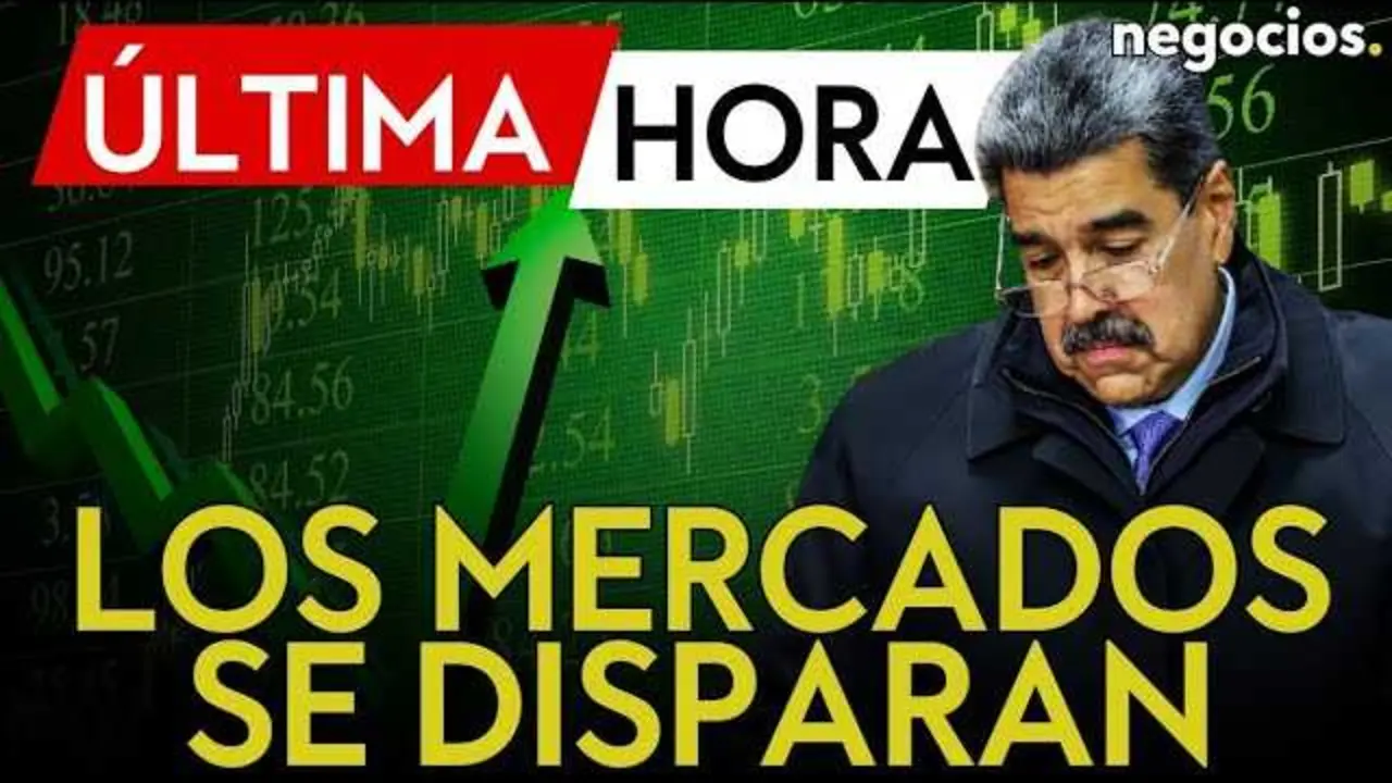 Gr&aacute;fico de la bolsa asi&aacute;tica con cifras ascendentes y barras que resaltan al alza, simbolizando el impacto positivo tras la intervenci&oacute;n en Venezuela<br>                        <br>                        <br>                        <br>                      