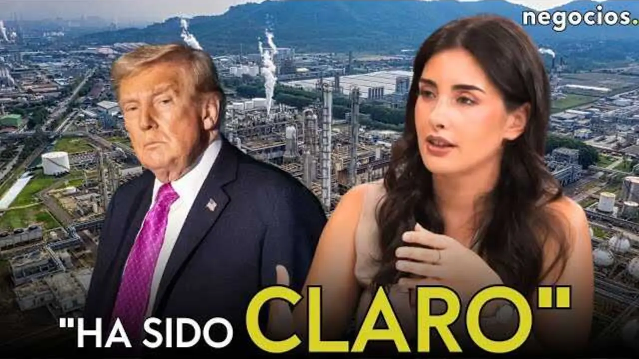 Imagen real del v&iacute;deo de Negocios TV que aborda la intervenci&oacute;n estadounidense en Venezuela y las declaraciones de Covadonga Torres.<br>                        <br>                        <br>                        <br>                      