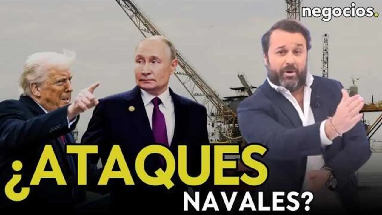 Fotograf&iacute;a del petrolero Marinera en aguas internacionales, objeto del conflicto diplom&aacute;tico entre Rusia y Estados Unidos.<br>                        <br>                        <br>                        <br>                      