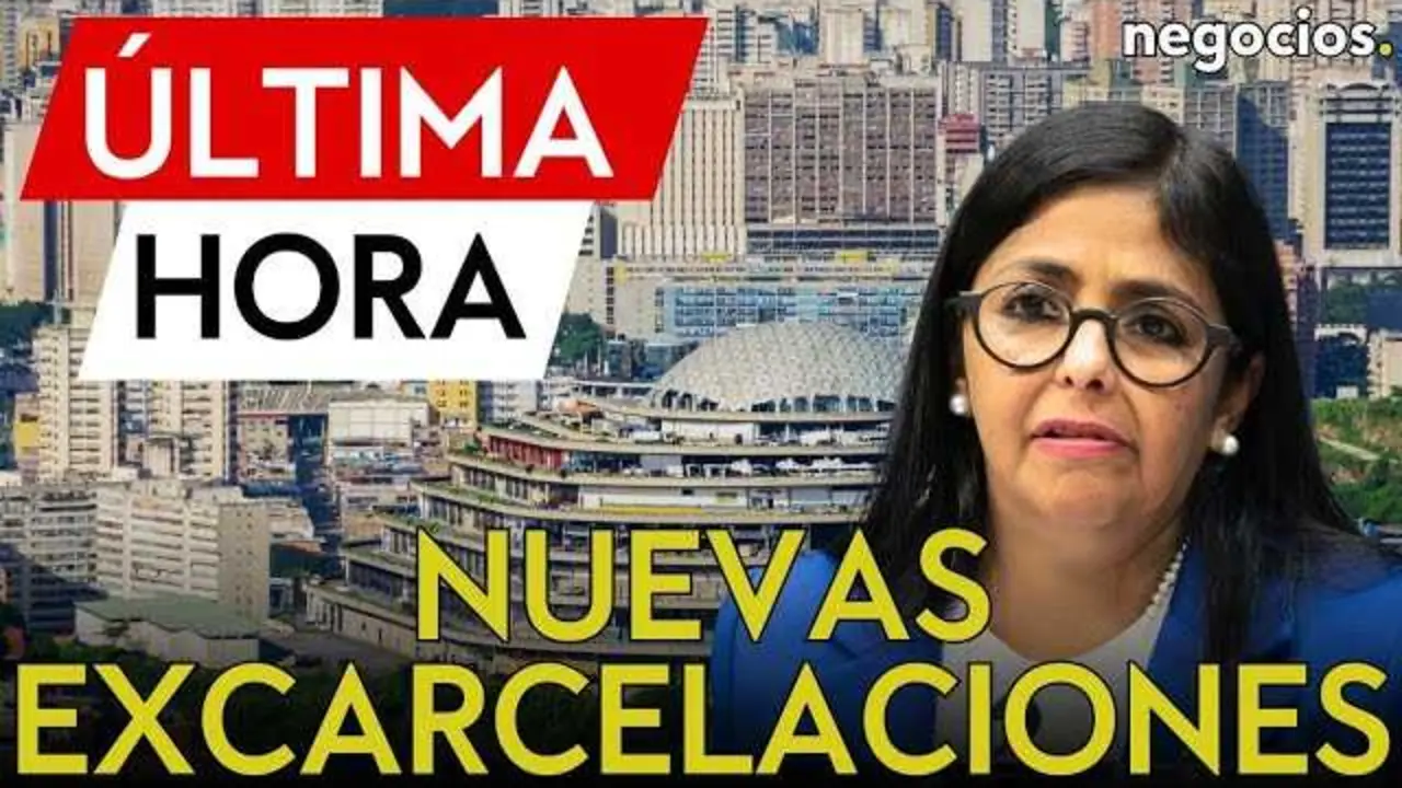 Imagen ilustrativa relacionada con el anuncio oficial de excarcelaciones en Venezuela, publicada por Negocios TV.<br>                        <br>                        <br>                        <br>                      