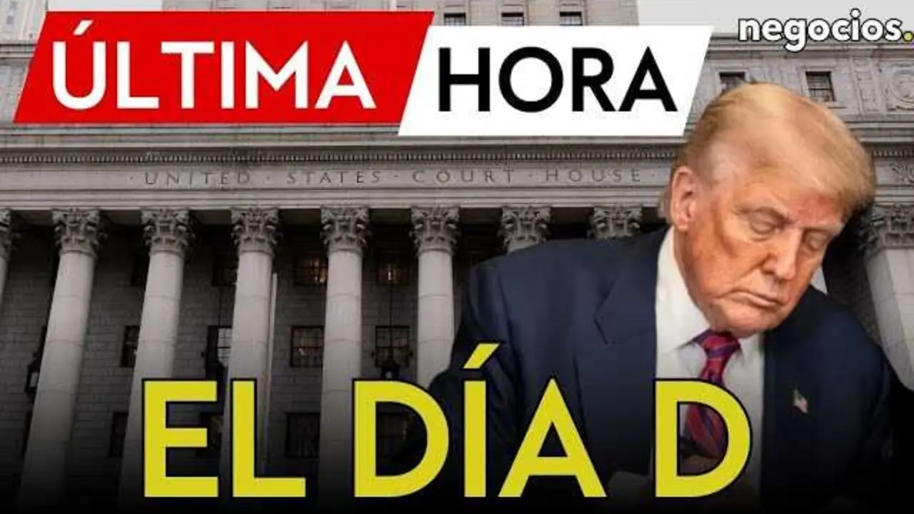 Imagen en miniatura del v&iacute;deo informativo sobre la Corte Suprema y los aranceles de Trump, con el tribunal como fondo y elementos representativos de la econom&iacute;a estadounidense.<br>                        <br>                        <br>                        <br>                      