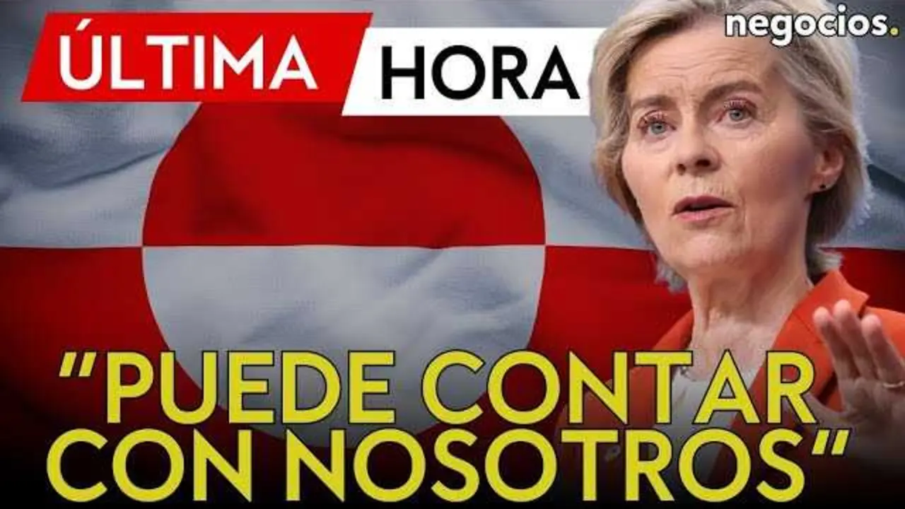 Imagen oficial de la presidenta de la Comisi&oacute;n Europea, Ursula von der Leyen, durante una conferencia de prensa reciente.<br>                        <br>                        <br>                        <br>                      