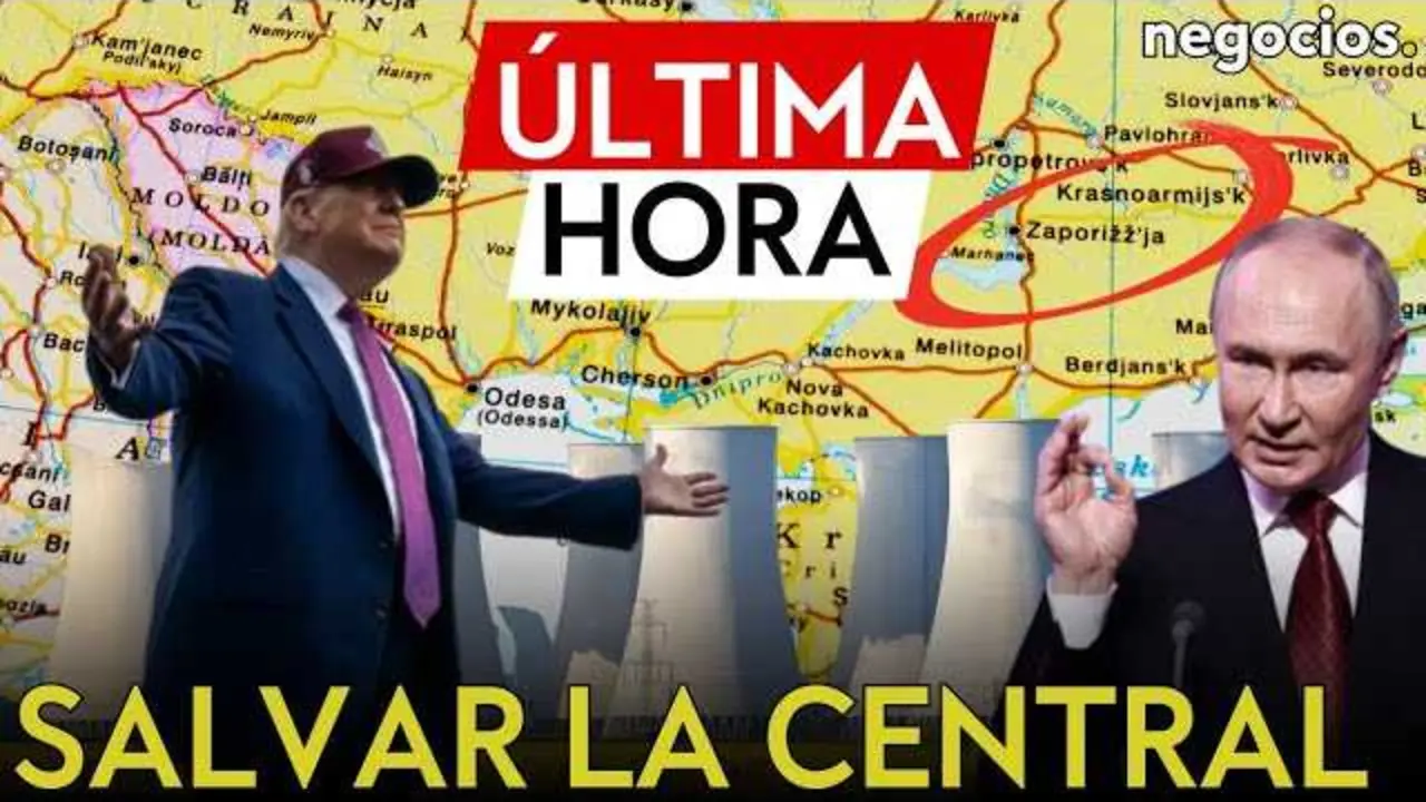 Imagen de la central nuclear de Zaporiyia, epicentro del reciente acuerdo de tregua entre Rusia y Ucrania<br>                        <br>                        <br>                        <br>                      