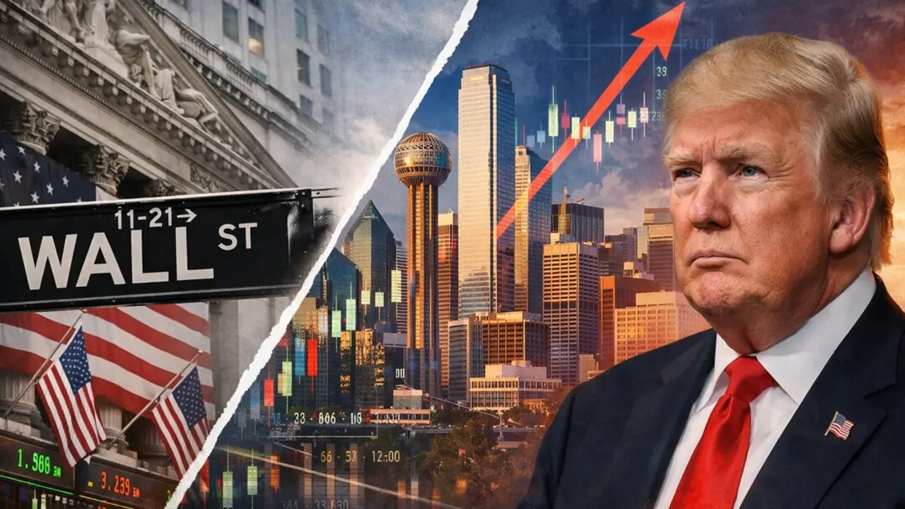 Trump carga contra la &lsquo;Bolsa de Nueva York&rsquo; que nace en Dallas