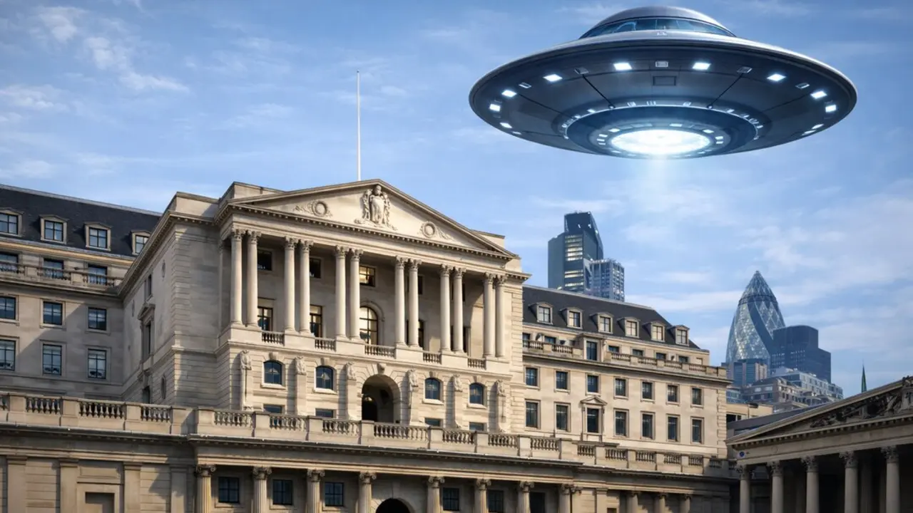 Exanalista del Banco de Inglaterra pide blindar la City ante los extraterrestres