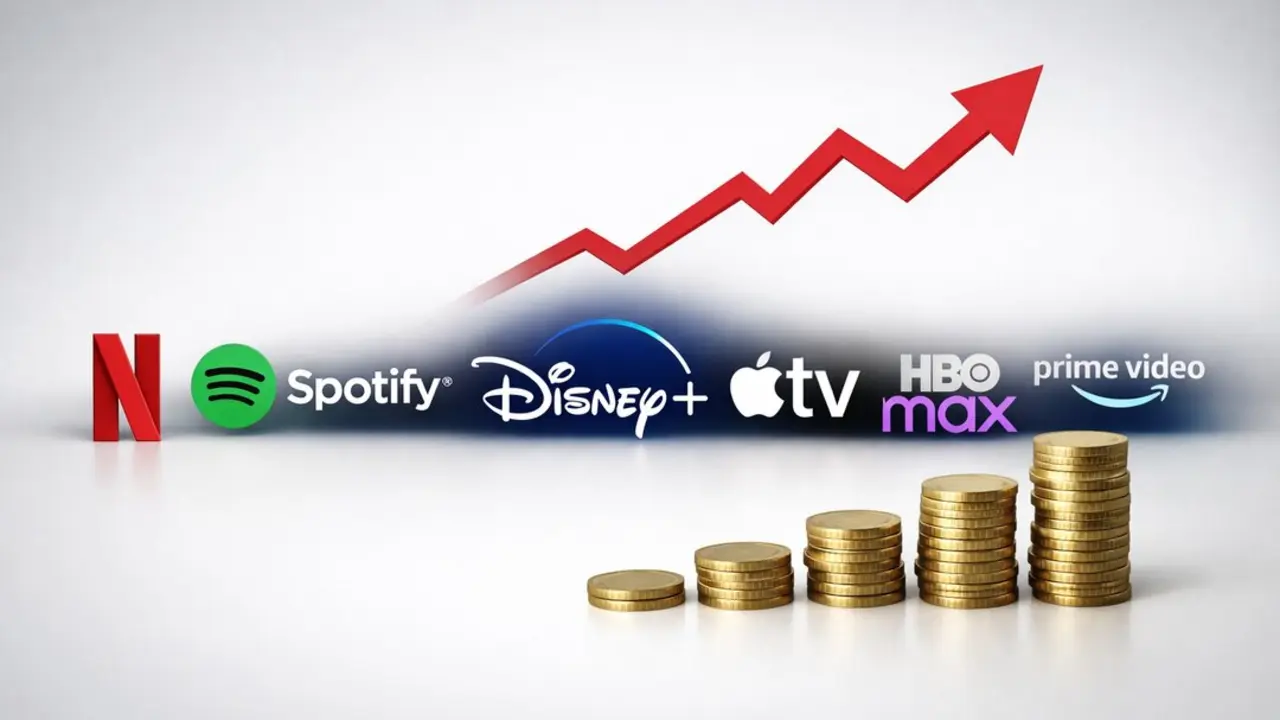 Las subidas de Netflix, Spotify y Disney+ rompen la guerra de precios