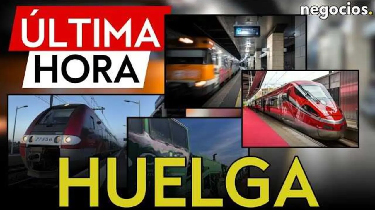 Imagen en miniatura del v&iacute;deo de Negocios TV que anuncia la huelga de maquinistas por descarrilamientos recientes<br>                        <br>                        <br>                        <br>                      