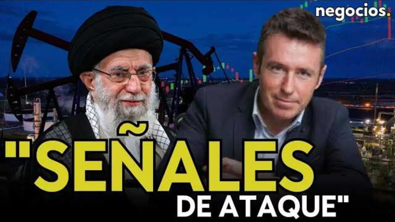 Gr&aacute;fico del precio del petr&oacute;leo y el Estrecho de Ormuz con superposici&oacute;n visual de la bandera estadounidense y mapas geopol&iacute;ticos.<br>                        <br>                        <br>                        <br>                      