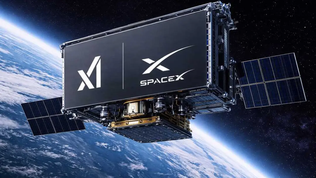 xai spacex satelite