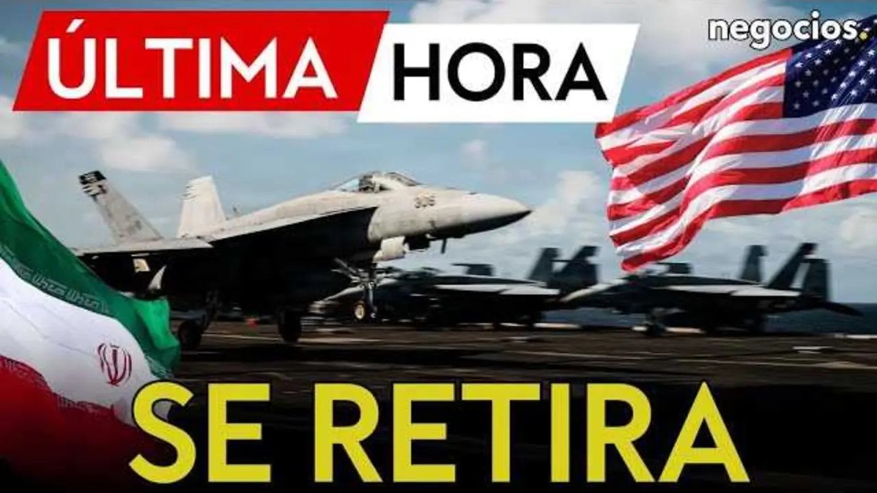 Imagen del USS Abraham Lincoln navegando en aguas internacionales, captada antes de su retirada de la zona de tensi&oacute;n en el Golfo P&eacute;rsico.<br>                        <br>                        <br>                        <br>                      