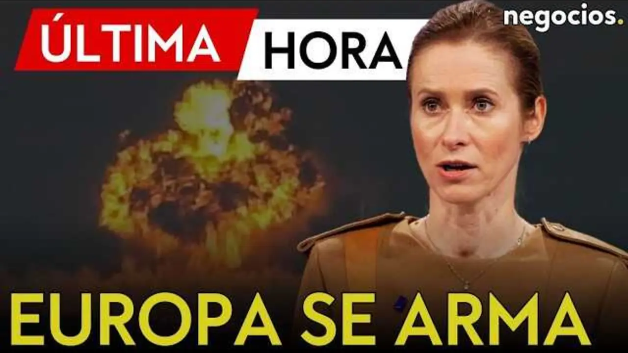 Kaja Kallas, alta representante de la Uni&oacute;n Europea para Asuntos Exteriores, en una conferencia reciente donde aborda temas de seguridad y defensa<br>                        <br>                        <br>                        <br>                      