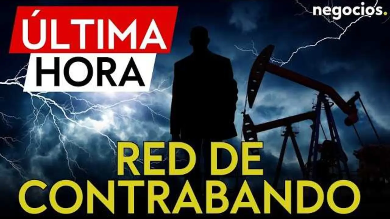 Imagen del video de Negocios TV donde se detalla la red de contrabando de petr&oacute;leo ruso.<br>                        <br>                        <br>                        <br>                      