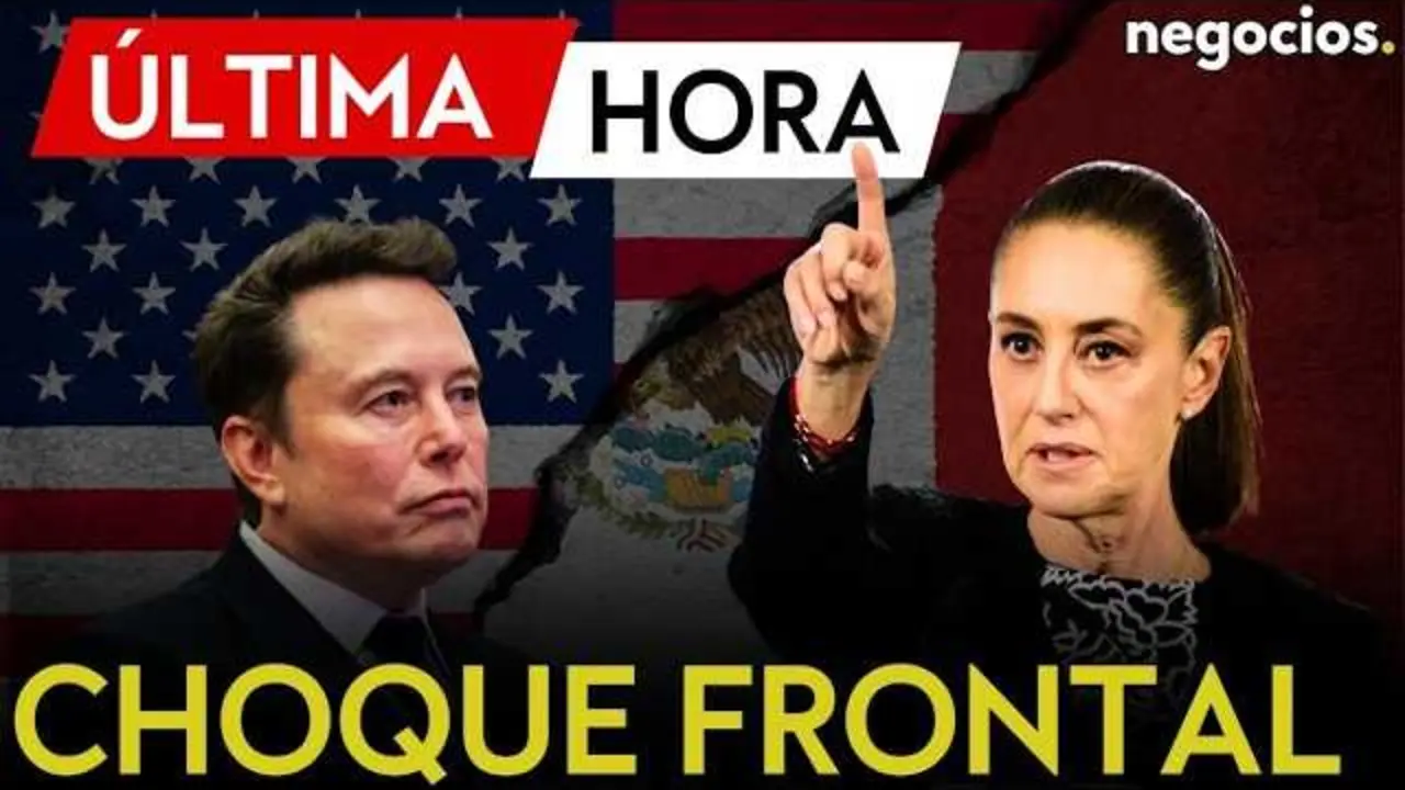 Claudia Sheinbaum en conferencia de prensa tras pol&eacute;micas declaraciones de Elon Musk sobre M&eacute;xico y el narcotr&aacute;fico.<br>                        <br>                        <br>                        <br>                      