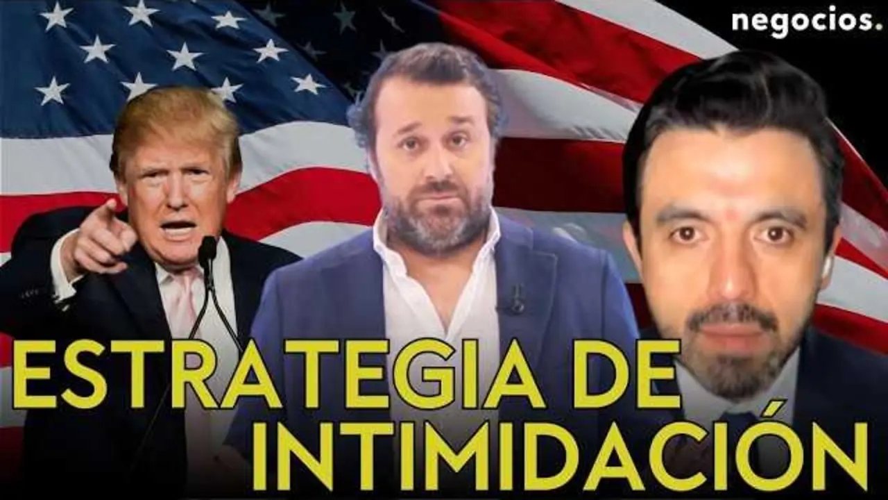 Miniatura del video donde se muestra a Donald Trump durante el discurso del Estado de la Uni&oacute;n con un fondo patri&oacute;tico.<br>                        <br>                        <br>                        <br>                      