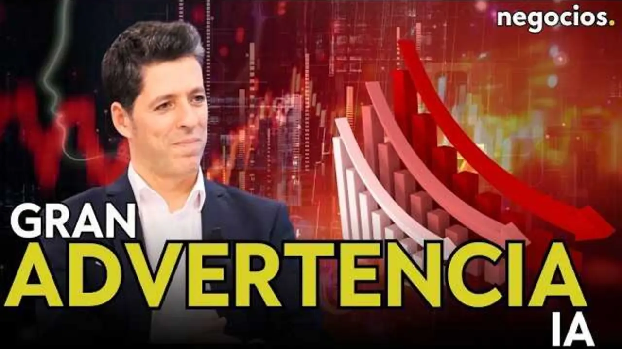 Miniatura del v&iacute;deo de Negocios TV que advierte sobre las ca&iacute;das en Wall Street por la inteligencia artificial<br>                        <br>                        <br>                        <br>                      