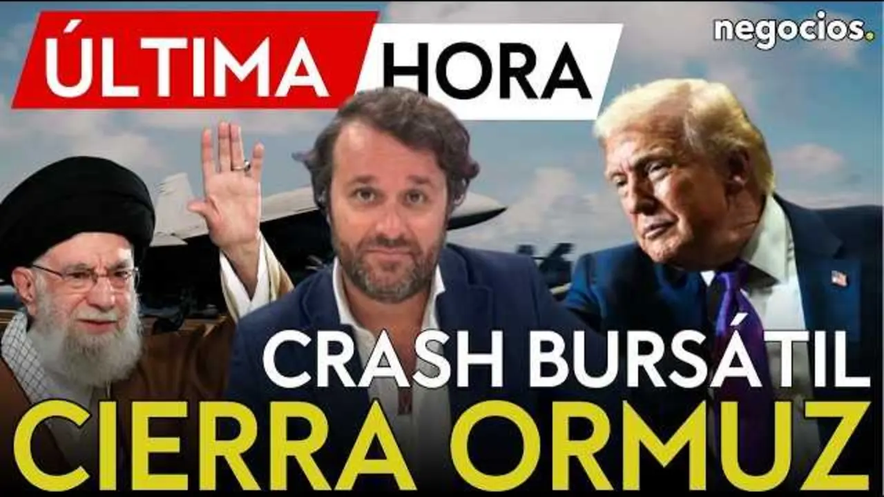 Vista a&eacute;rea del Estrecho de Ormuz, vital ruta petrolera mundial, situada entre Ir&aacute;n y la pen&iacute;nsula Ar&aacute;biga.<br>                        <br>                        <br>                        <br>                      