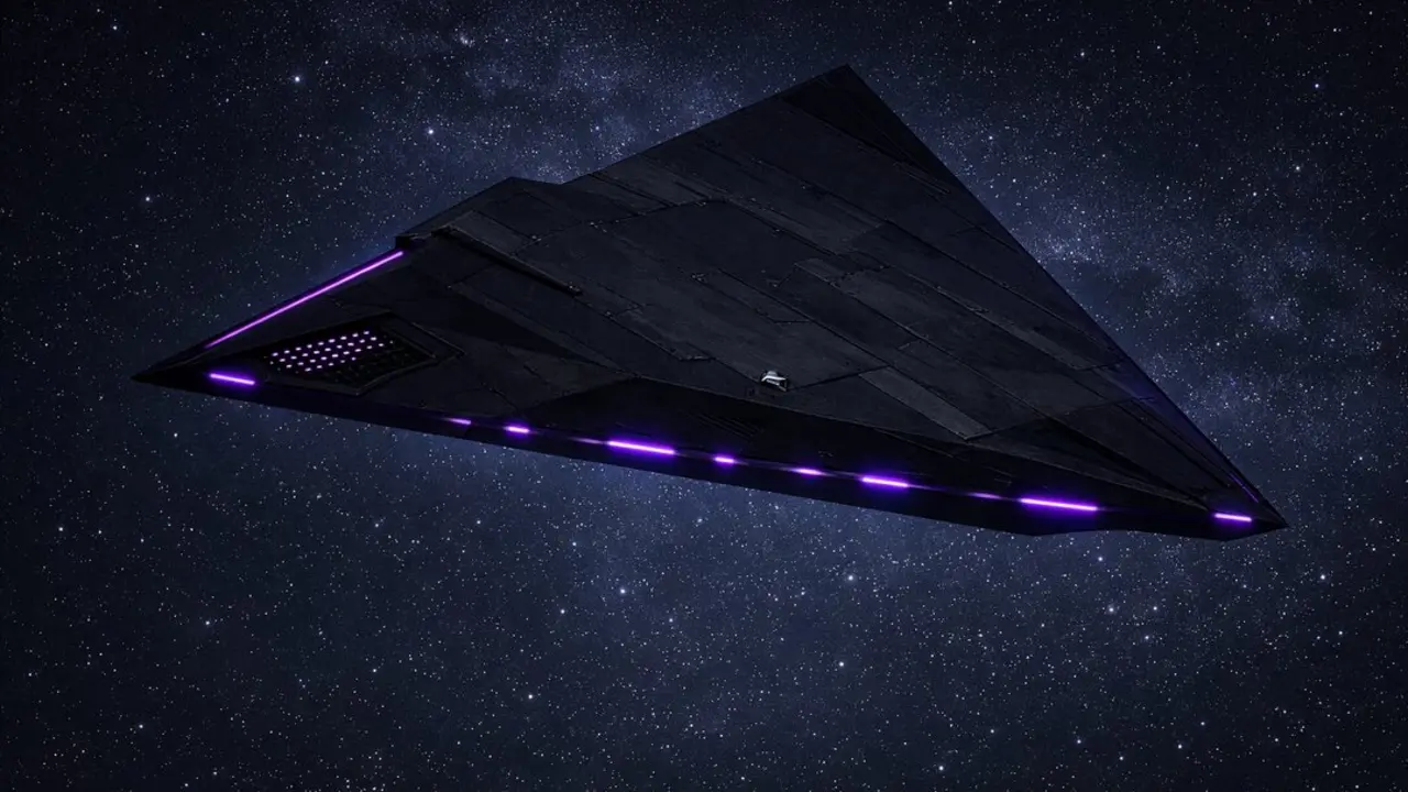 El enigma del TR-3B: &iquest;tecnolog&iacute;a aeroespacial secreta en la guerra contra Ir&aacute;n (Imagen creada por IA)