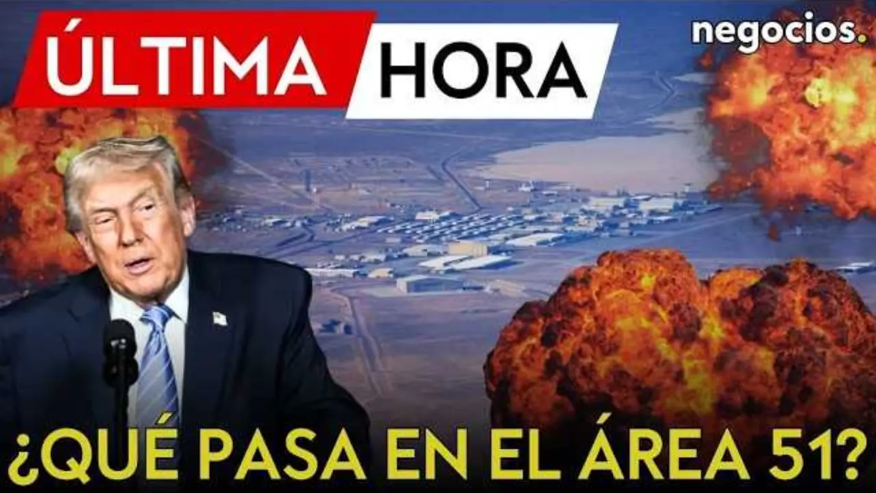 Vista a&eacute;rea del &Aacute;rea 51 y sus alrededores, zona de pruebas militares y actividad s&iacute;smica reciente<br>                        <br>                        <br>                        <br>                      