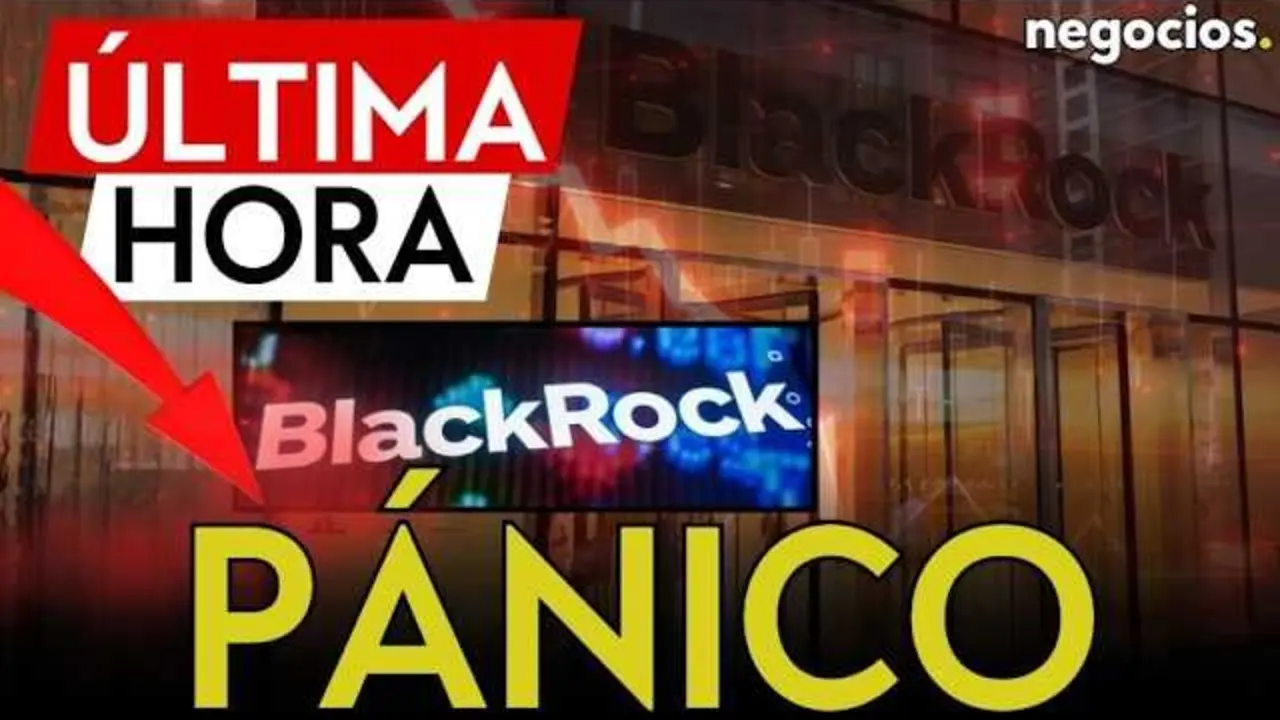 Gr&aacute;fico que muestra la ca&iacute;da en bolsa de BlackRock tras anunciado l&iacute;mite en los pagos de su fondo de deuda privada<br>                        <br>                        <br>                        <br>                      