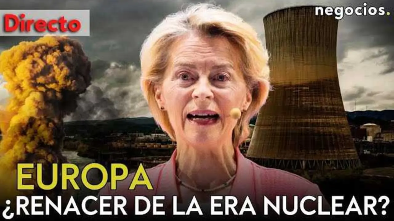 Imagen promocional de la Cumbre de Energ&iacute;a Nuclear 2026 donde Ursula von der Leyen interviene en Par&iacute;s.<br>                        <br>                        <br>                        <br>                      