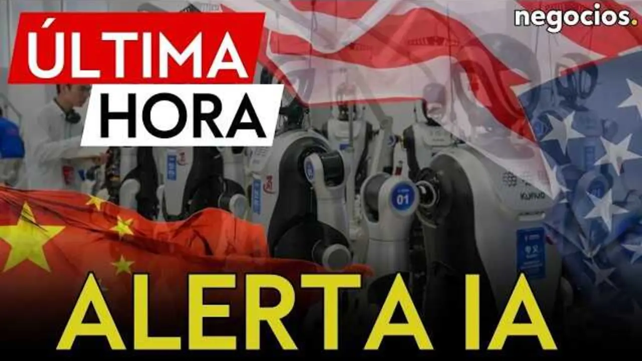 Imagen en miniatura del v&iacute;deo de Negocios TV donde se aborda la advertencia de China sobre el uso militar de IA de EEUU.<br>                        <br>                        <br>                        <br>                      