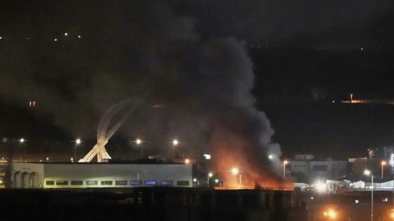 Ataque iran&iacute; contra el aeropuerto de Erbil. Leo Correa