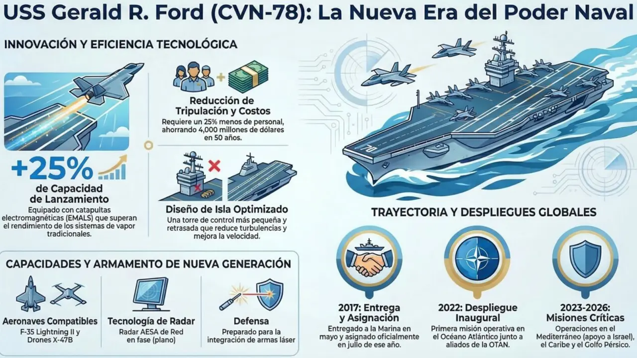 Portaaviones USS Gerald R. Ford