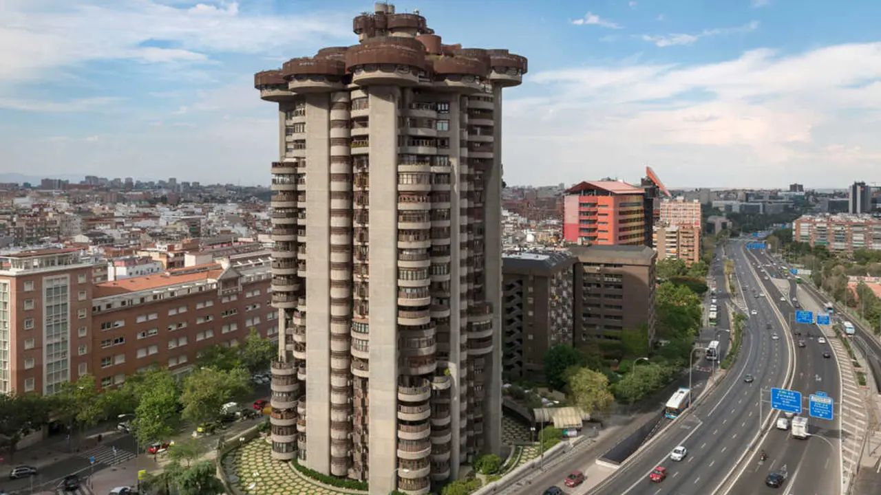 Las torres blancas de Madrid.